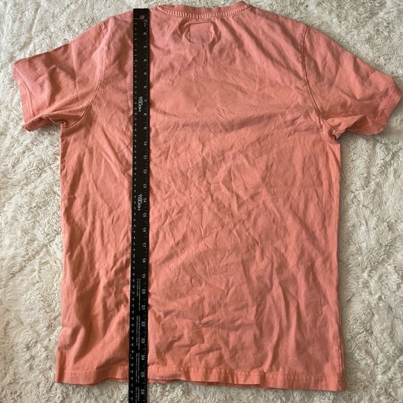 Kappa Shirt Mens Medium PINK CORAL - Picture 2 of 4